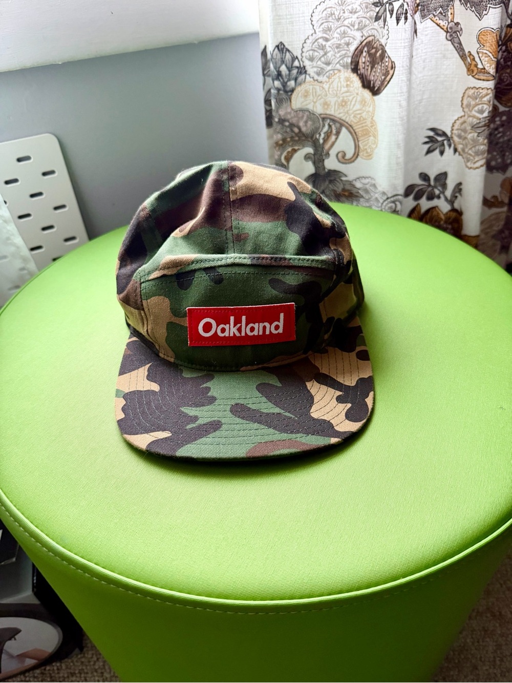 Camo Five-Panel Cap